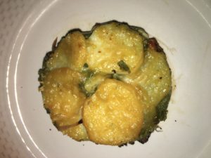 Tortino di patate con pesto di broccoli