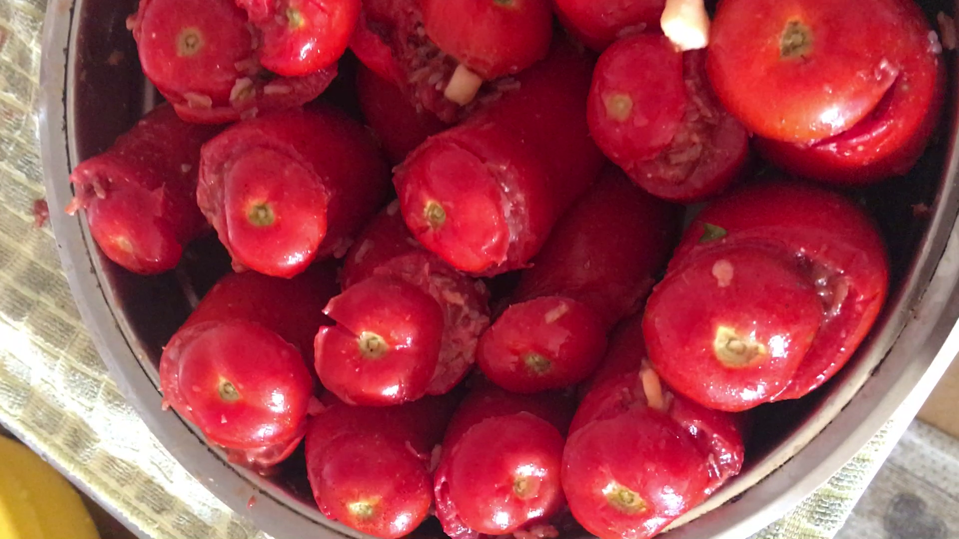 Pomodori San Marzano ripieni di Riso Rosso integrale