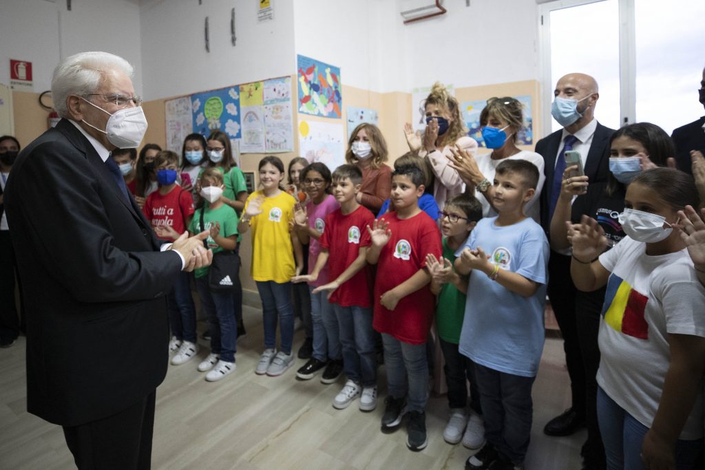 Tutti a scuola in Calabria la visita del Presidente della Repubblica